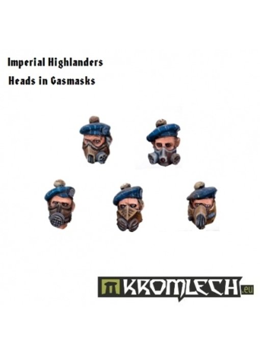 Highlander Heads in Gasmasks