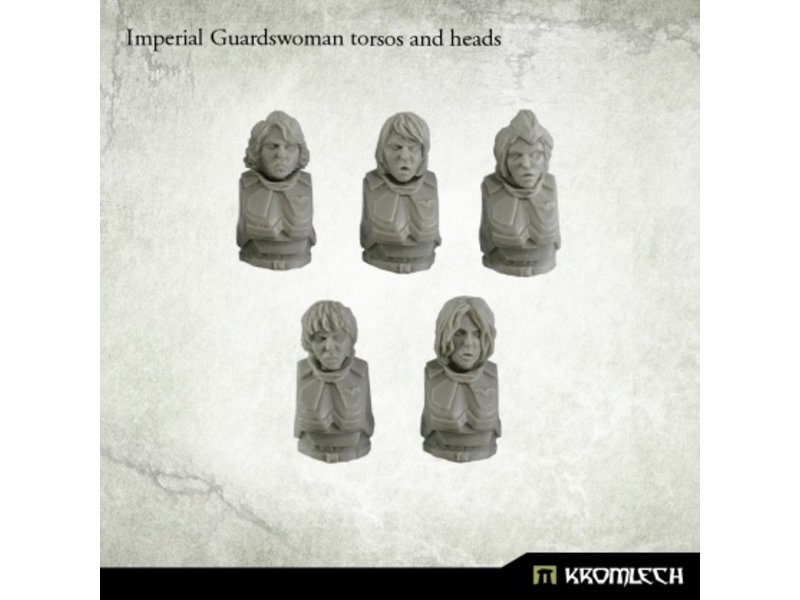 Kromlech Guardswoman Torsos and Heads