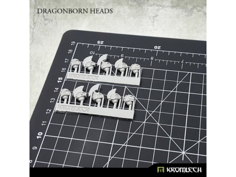 Kromlech Dragonborn Heads (10)