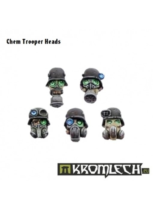 Chem Trooper Heads (10) (KRCB031)