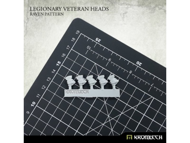 Kromlech Legionary Veteran Heads Raven Pattern Guard