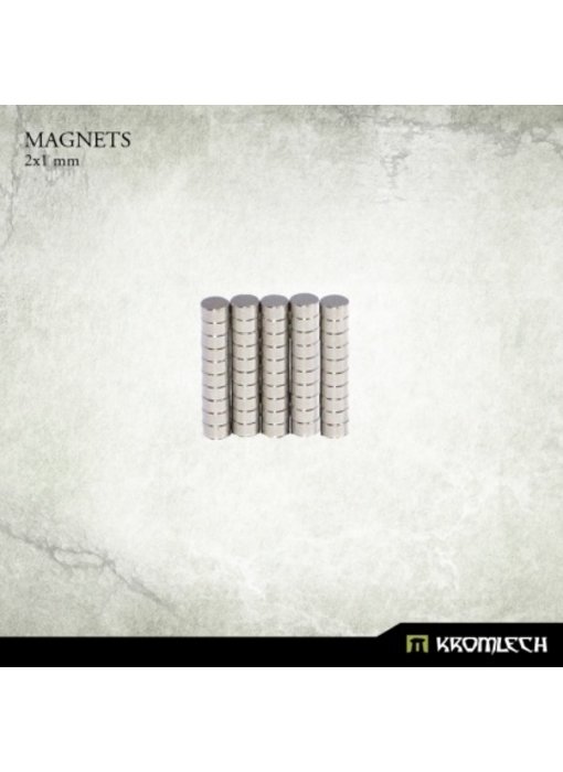 Neodymium Disc Magnets 2mm X 1mm (50 units)