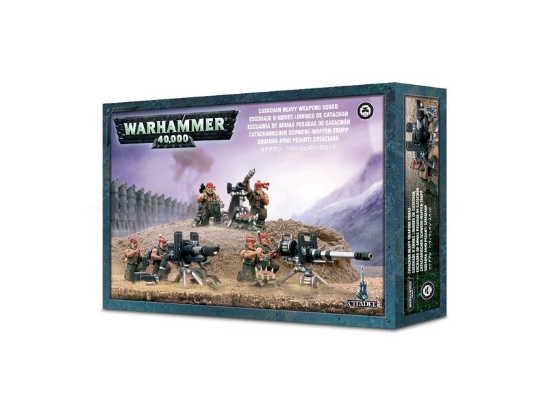 Games Workshop Catachan Heavy Weapon Team