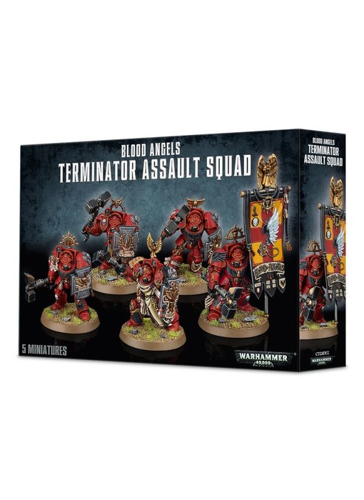 Blood Angels Terminator Assault Squad