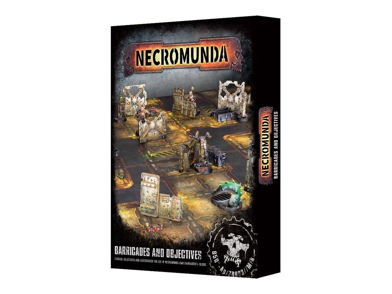 Games Workshop Necromunda Barricades And Objectives