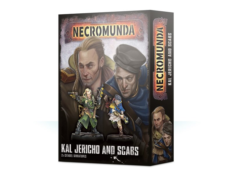 Games Workshop Necromunda Kal Jericho And Scabs