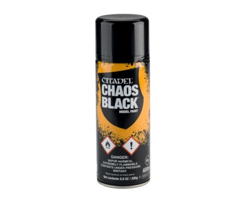 Chaos Black Primer Spray