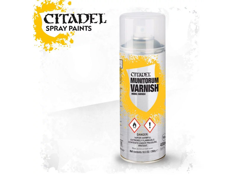 Citadel Munitorum Varnish Spray - Kingdom of the Titans