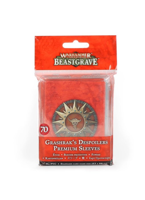 WHU Beastgraves -Grashrak's Despoilers Premium Sleeves