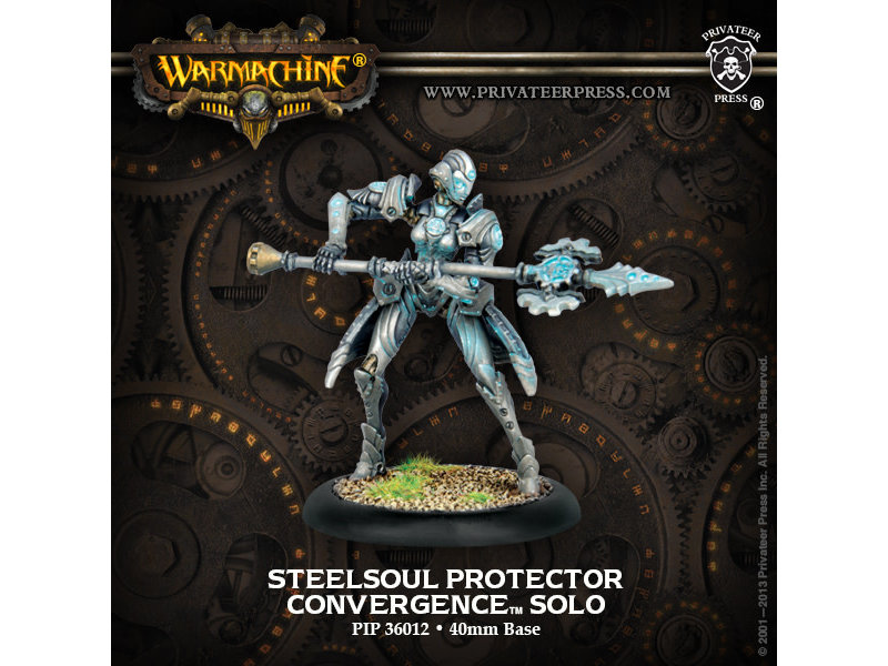 Privateer Press Convergence of Cyriss Steelsoul Protector Solo - PIP 36012
