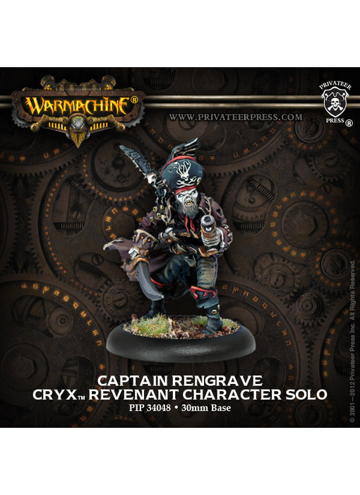 Cryx Captain Rengrave Solo - PIP 34048