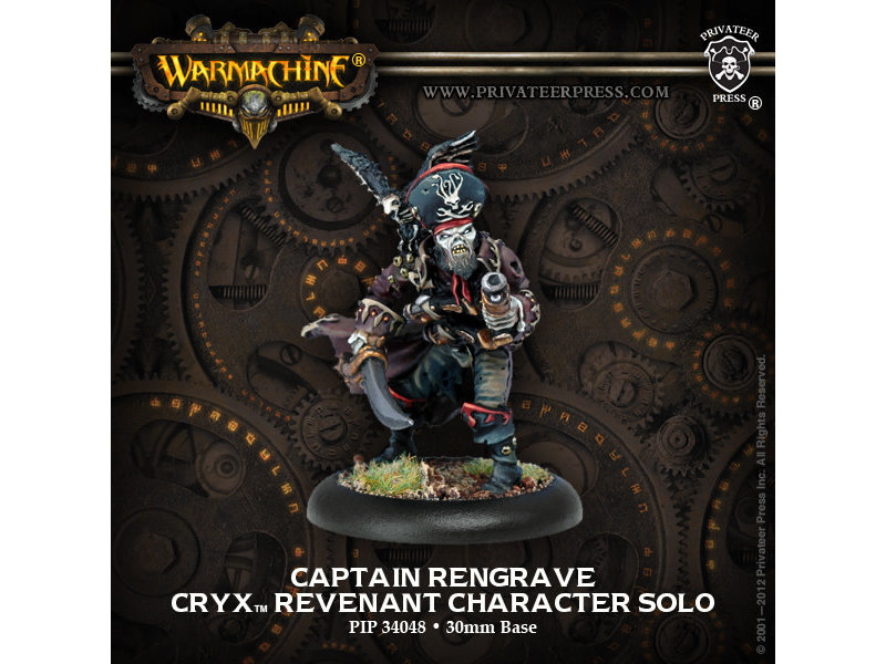 Cryx Captain Rengrave Solo - PIP 34048