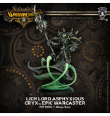 Cryx Lich Lord Asphyxious Epic Warcaster - PIP 34036