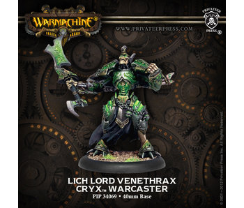 Cryx Lich Lord Venethrax Warcaster - PIP 34069