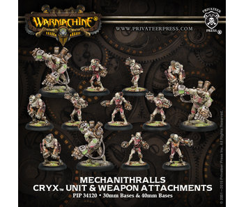 Cryx Mechanithralls (10+3) Unit & Weapons - PIP 34120