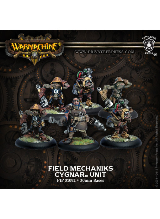 Cygnar Field Mechaniks Unit - PIP 31092