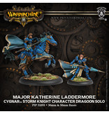 Cygnar Major Laddermore Cavalry Solo - PIP 31055