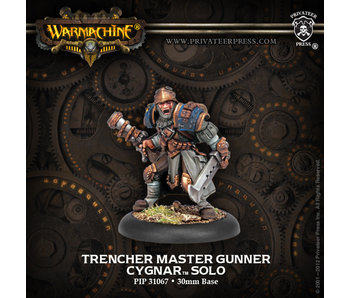 Cygnar Trencher Master Gunner Solo - PIP 31067