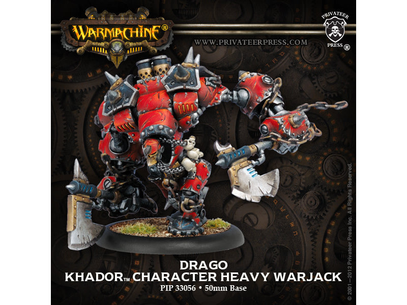 Privateer Press Khador Drago Character Heavy Warjack - PIP 33056