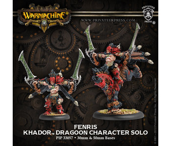 Khador Fenris Character Dragoon Box - PIP 33057