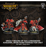 Khador Great Bears Gallowswood Char Unit - PIP 33059