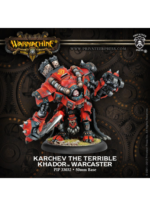 Khador Karchev The Terrible Warcaster - PIP 33032