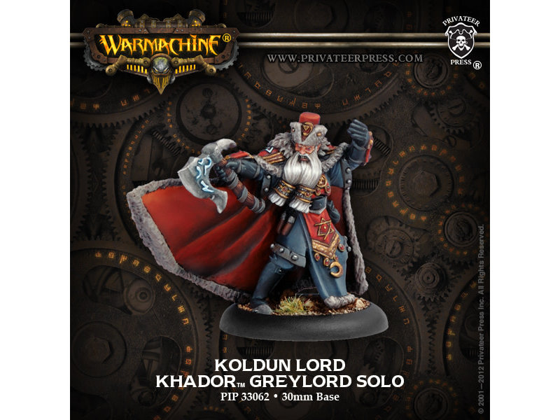 Privateer Press Khador Koldun Lord Greylord Solo - PIP 33062