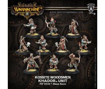 Khador Kossite Woodsmen (10) Unit - PIP 33110