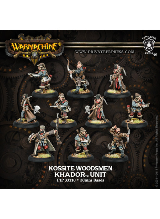 Khador Kossite Woodsmen (10) Unit - PIP 33110
