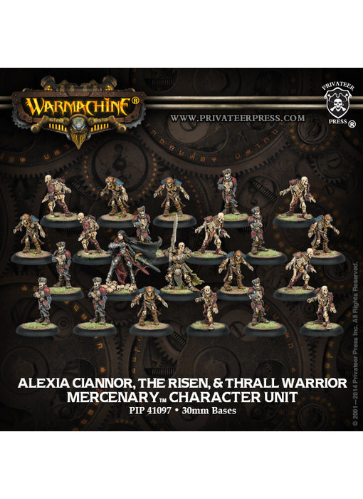 Mercenary Alexia Ciannor The Risen & Thrall Character Unit - PIP 41097