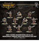 Mercenary GreygoreBoomhowler & Co Trollkin Unit - PIP 41107