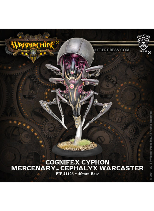Mercenary Cephalyx Cognifex Cyphon Warcaster - PIP 41126