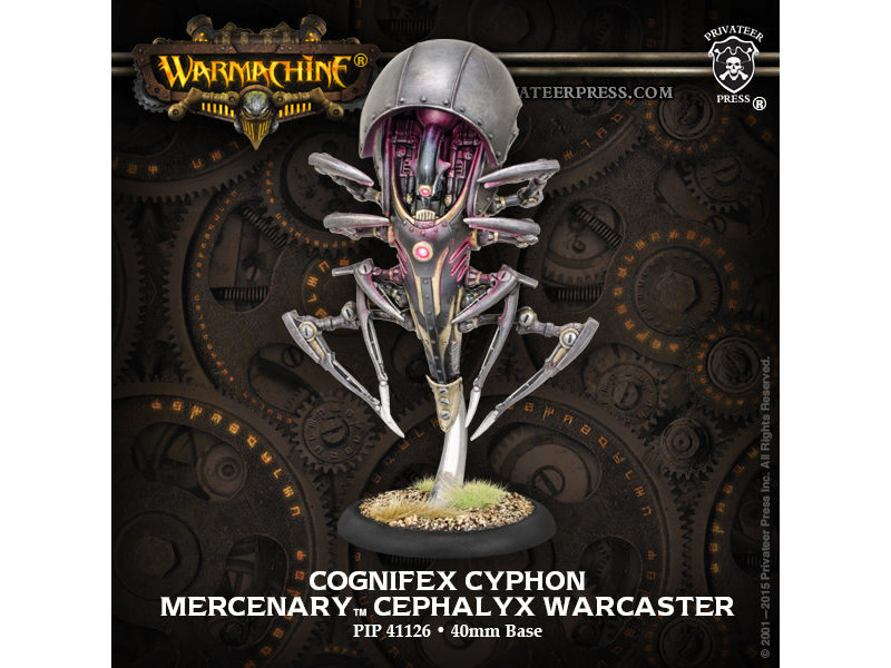 Mercenary Cephalyx Cognifex Cyphon Warcaster - PIP 41126