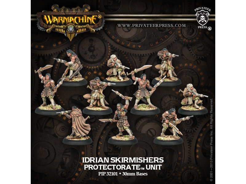 Privateer Press Protectorate of Menoth Ally Idrian Skirmishers (10) PIP 32101