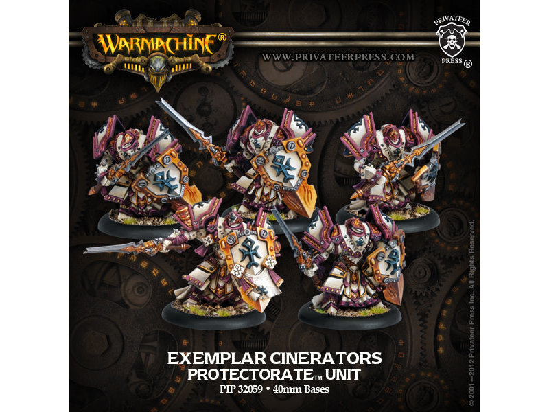 Protectorate of Menoth Exemplar Cinerators Unit (Plastic) PIP 32059