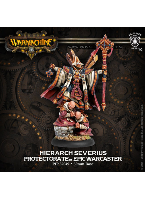 Protectorate of Menoth Hierach Severius Epic Warcaster PIP32049