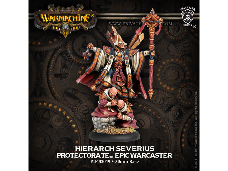 Protectorate of Menoth Hierach Severius Epic Warcaster PIP32049