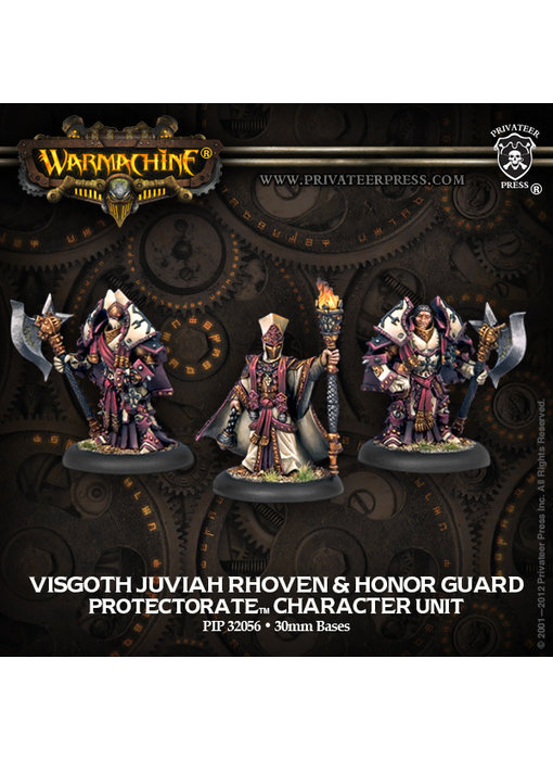 Protectorate of Menoth Visgoth Roven & Bodyguard - PIP 32056