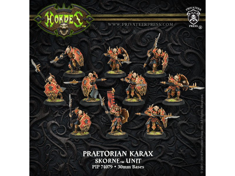 Privateer Press Skorne Praetorian Karax (10) - PIP 74079