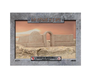 Battlefield in a Box - Galactic Warzones Desert Walls