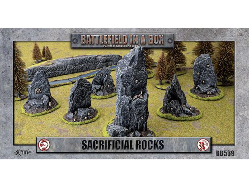 Battlefield in a Box Battlefield in a Box - Sacrificial Rocks