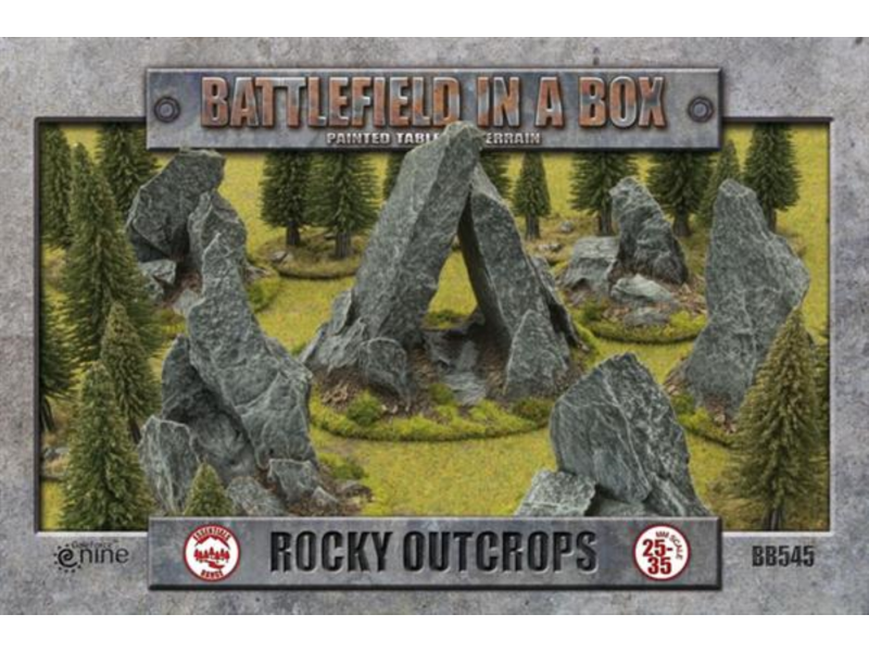 Battlefield in a Box Battlefield in a Box - Rock Outcrops
