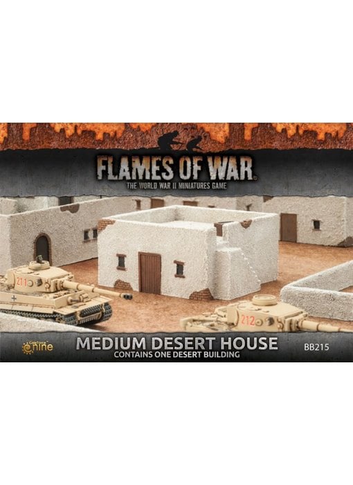 Battlefield in a Box - Medium Desert House