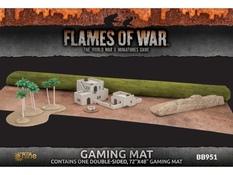 Battlefield in a Box Battlefield in a Box - Grassland / Desert Gaming Mat