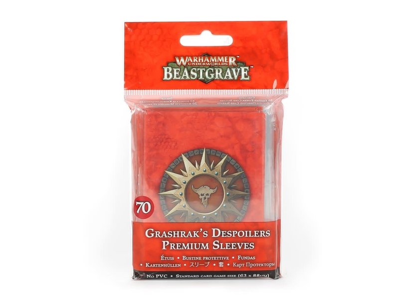 Games Workshop WHU Beastgraves -Grashrak's Despoilers Premium Sleeves