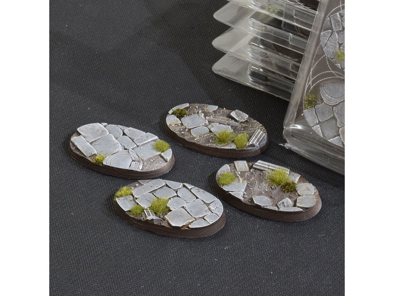 Gamer's Grass Temple Bases Oval 60mm (4)
