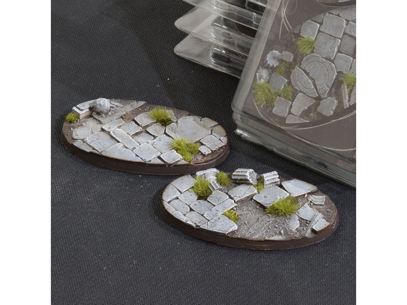 Gamer's Grass Temple Bases Oval 90mm (2)