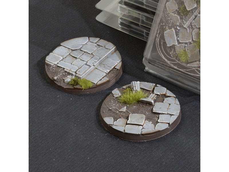 Gamer's Grass Temple Bases Round 60mm (2)