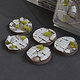Temple Bases Round 40mm (5)