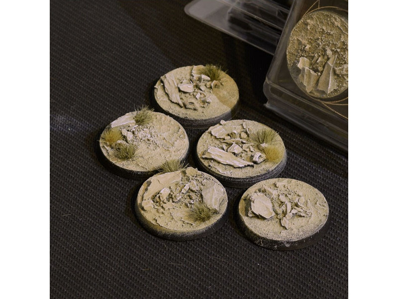 Gamer's Grass Arid Steppe Bases Round 40mm (5)